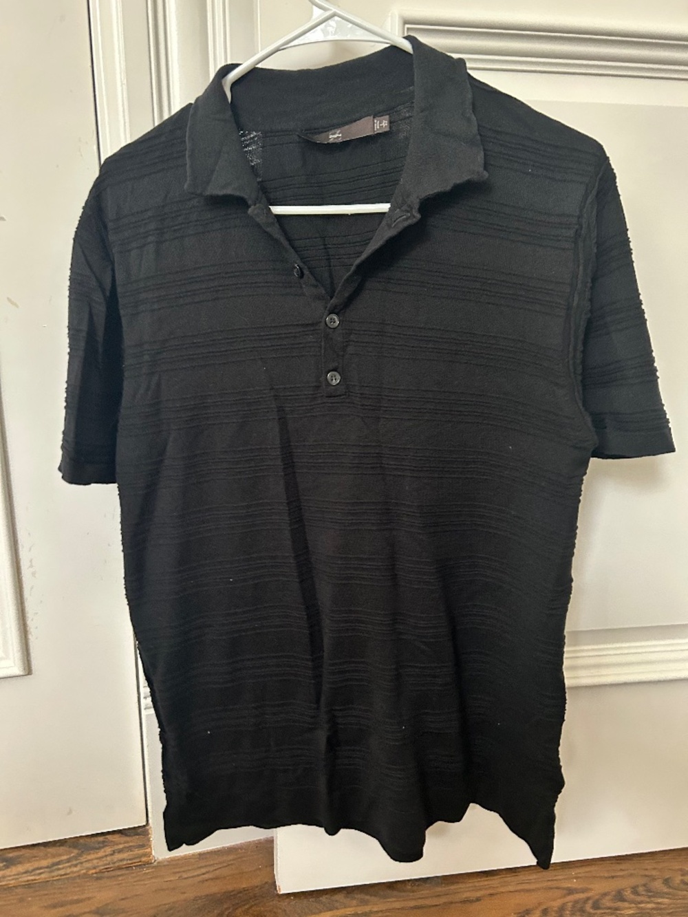 Zegna black polo